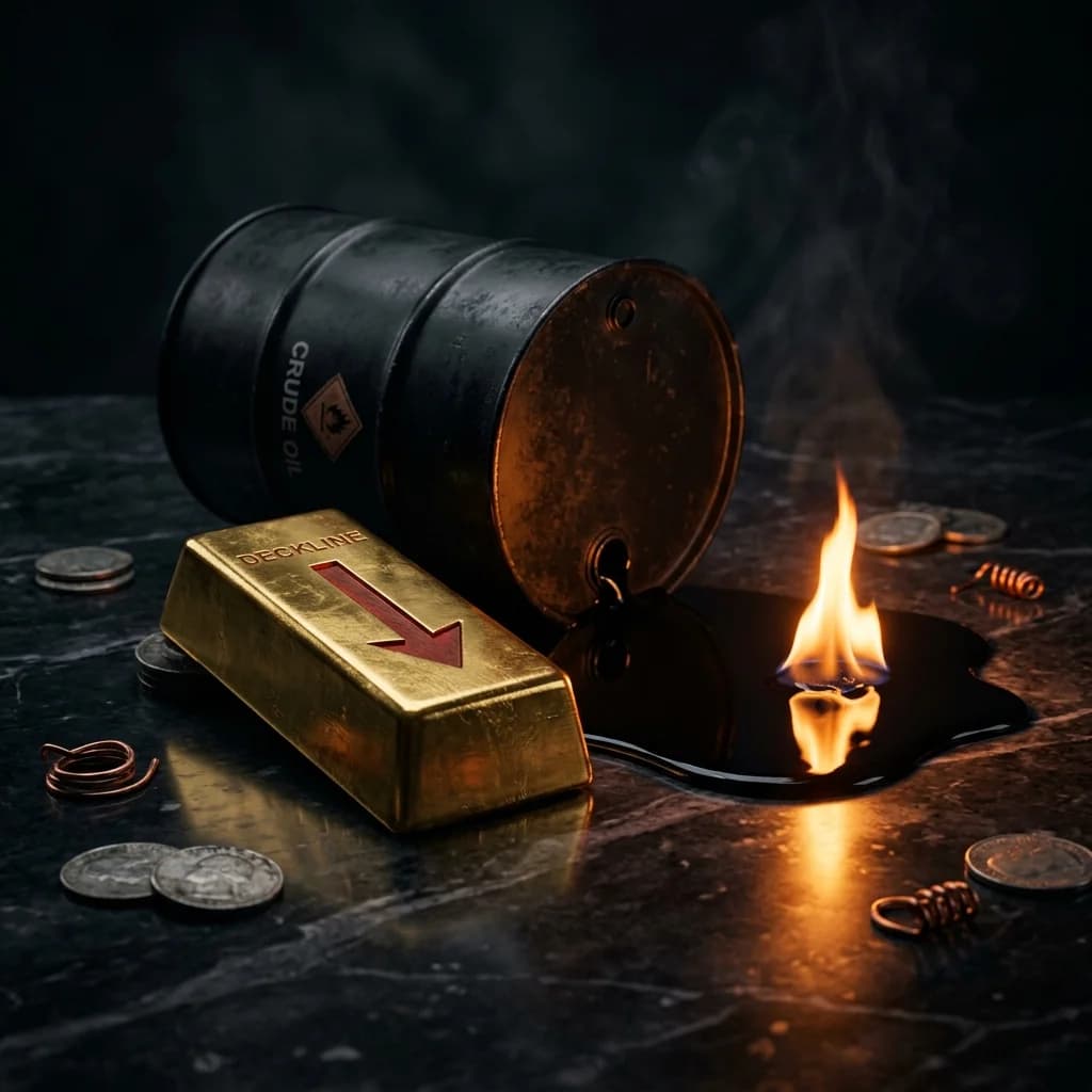 Gold Breaks Below 200-DMA as Hot CPI Crushes Rate Cut Hopes, Oil Surges Past $94 on Hormuz Closure