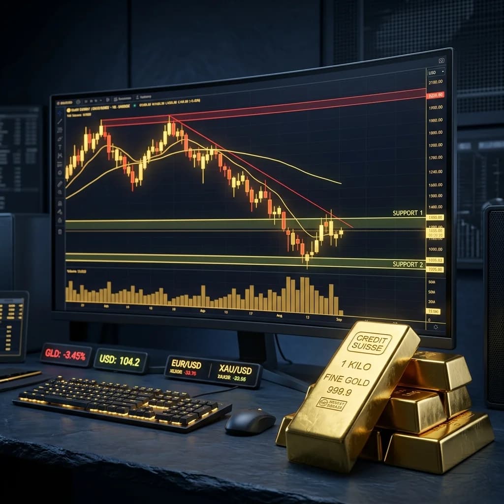 Gold Price Weakens Under Fed Pressure: $4,200 Support Becomes Critical Threshold