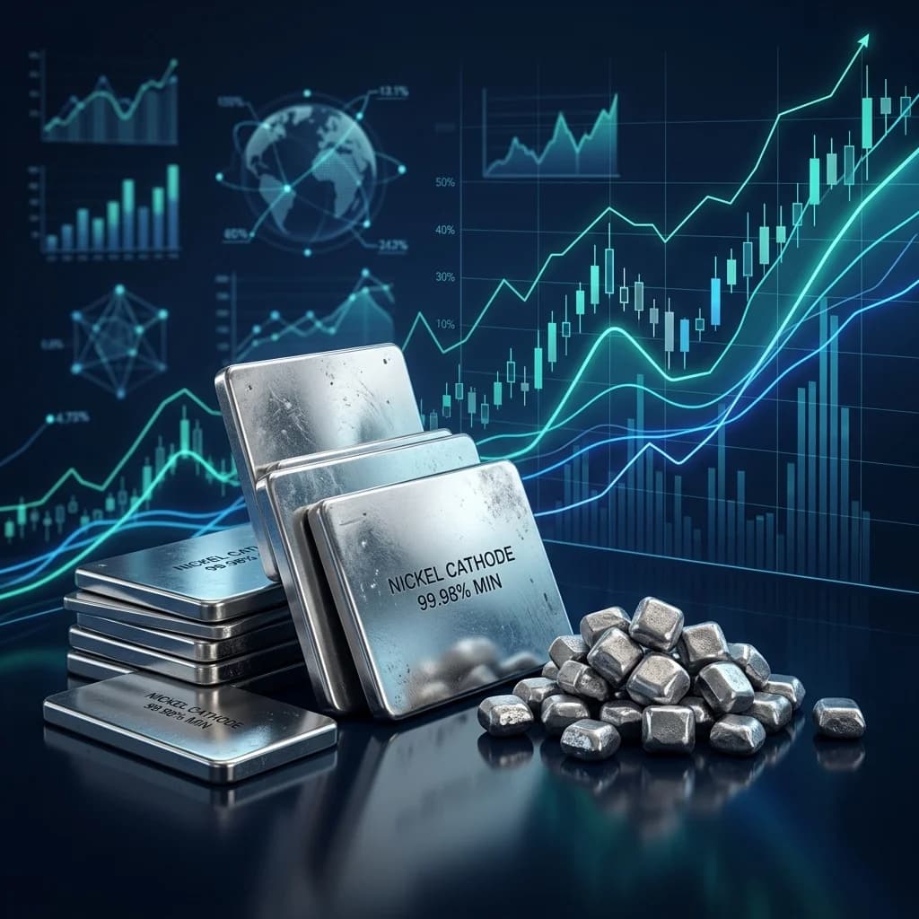 Nickel Stabilizes at $17,710: Indonesia Ore Quota Constraints Meet LME Inventory Overhang
