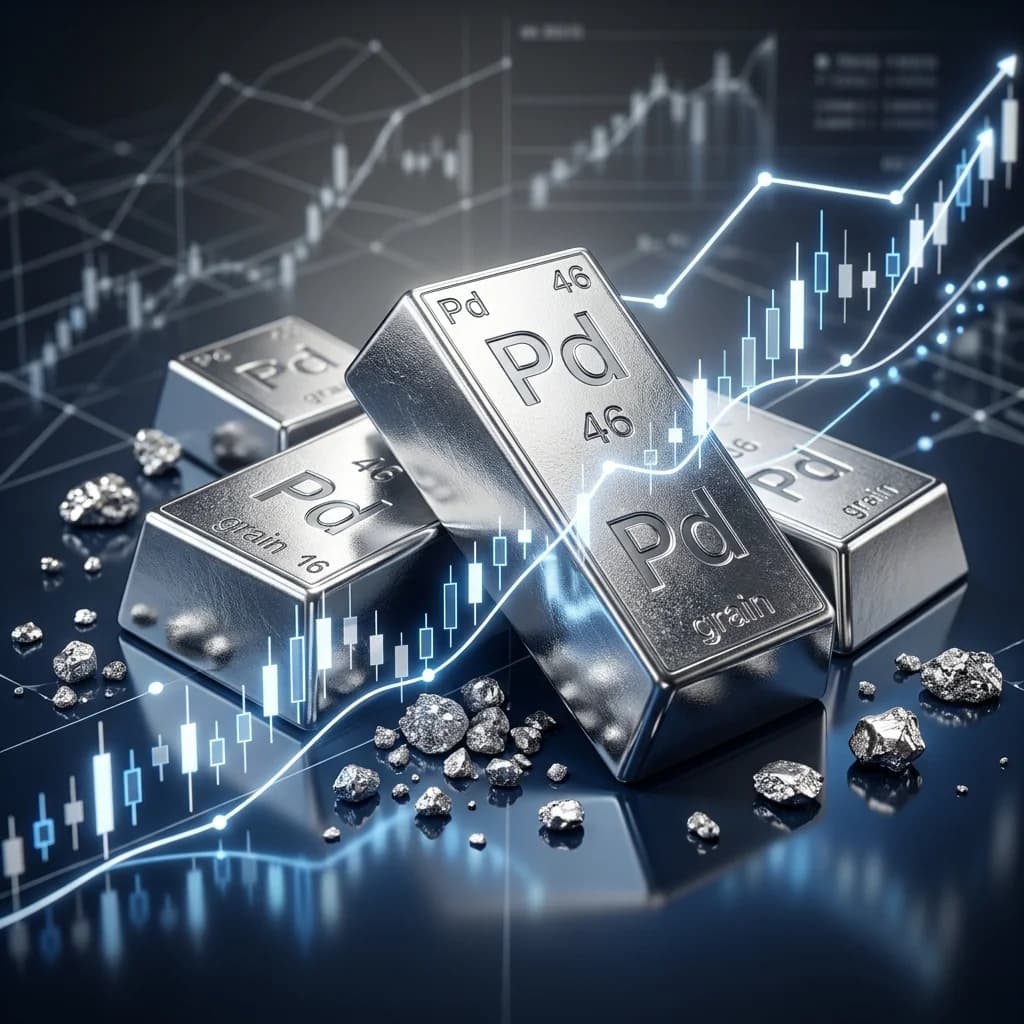 Palladium Slides to $1,268: Automotive Catalyst Demand Wrestles with Hawkish Fed