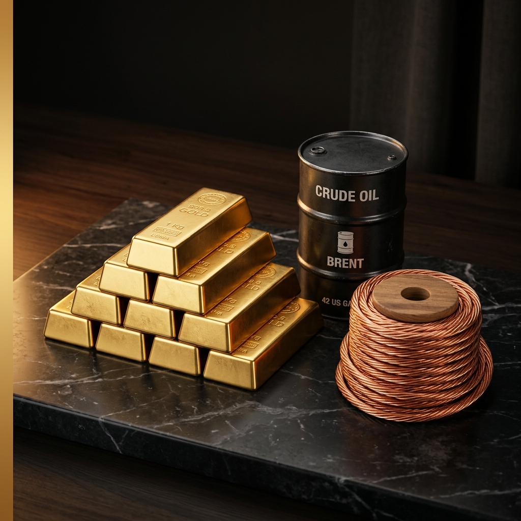 Gold Holds $4,165 as Central Banks Accumulate, Oil Steady Near $90